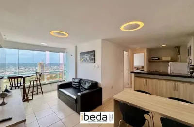 Ibeda - apartamento a venda ponta negra. sala, 2 quartos (1 suíte) vista mar, 2v