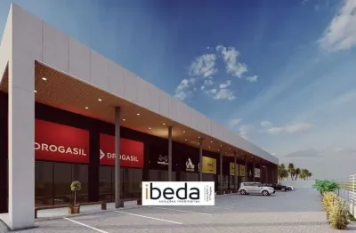 Ibeda - lojas comerciais para locação em cidade verde - 80m2 pé direito 5m