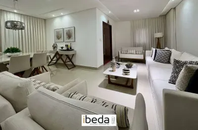 Ibeda - casa duplex a venda em condomínio. sala ampla, 4 suítes, impecável, nova