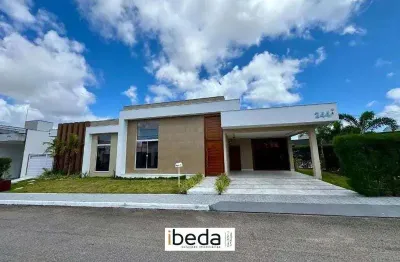 Ibeda - casa em condomínio no central park 2 à venda - com 4 suítes piscina 442m
