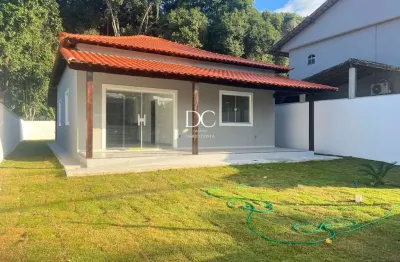 Casa em condomínio fechado com 3 quartos à venda na avenida carlos marighella, 300, chácaras de inoã (inoã), maricá por r$ 580.000