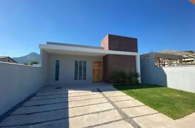 Casa em condomínio fechado com 3 quartos à venda na rodovia vereador oldemar guedes figueiredo, 2419, ubatiba, maricá por r$ 470.000