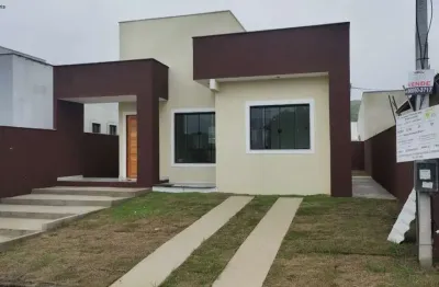 Casa em condomínio fechado com 2 quartos à venda na estrada henfil, 414, pindobas, maricá por r$ 385.000