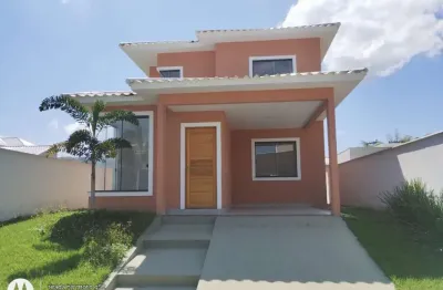 Casa em condomínio fechado com 3 quartos à venda na estrada henfil, pindobas, maricá, 110 m2 por r$ 540.000