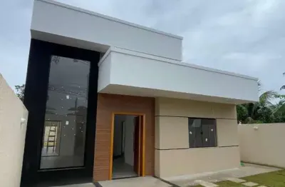 Casa com 3 quartos à venda na rua trinta e dois, jardim atlântico oeste (itaipuaçu), maricá, 116 m2 por r$ 700.000