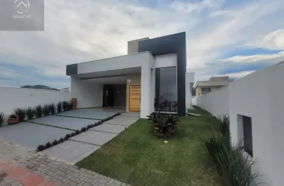 Casa em condomínio fechado com 3 quartos à venda na rua dos cajueiros, 111, inoã, maricá por r$ 895.000