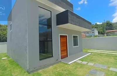 Casa com 2 quartos à venda na rua luiz pedro da silva, itaocaia valley (itaipuaçu), maricá por r$ 450.000