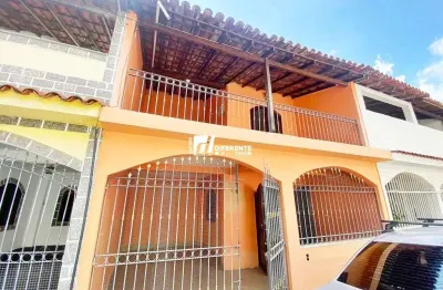 Casa com 2 dormitórios para alugar, 83 m² por r$ 992,28/mês - prata - nova iguaçu/rj