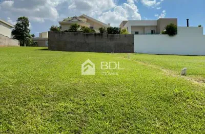 Terreno em condomínio fechado à venda na rua das murtas, 107, alphaville dom pedro, campinas por r$ 1.279.000
