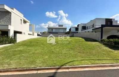 Terreno em condomínio fechado à venda na rua ettore rebecca, 161, alphaville dom pedro 2, campinas por r$ 1.280.000