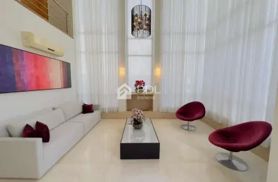 Casa em condomínio fechado com 5 quartos para alugar na rua das ixias, 107, alphaville dom pedro, campinas, 491 m2 por r$ 28.000