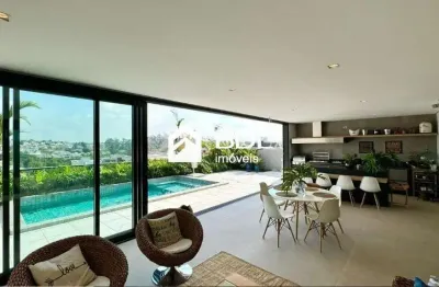 Casa em condomínio fechado com 4 quartos à venda na rua torello josé della maggiore orlandi, 44, alphaville dom pedro 3, campinas, 433 m2 por r$ 5.690.000
