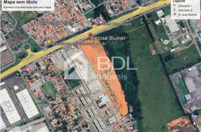 Terreno comercial à venda na estrada josé blumer, chácaras assay, hortolândia por r$ 30.000.000