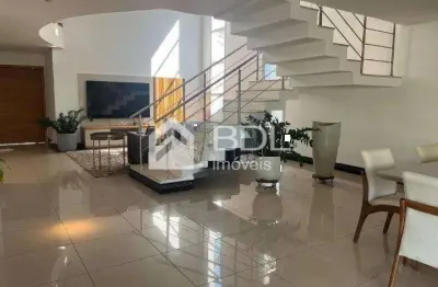 Casa em condomínio fechado com 4 quartos para alugar na rua das ixias, 108, alphaville dom pedro, campinas, 370 m2 por r$ 14.000