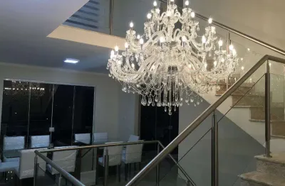 Casa em condomínio fechado com 3 quartos à venda na rua martinho leardine, 110, chácaras silvania, valinhos, 400 m2 por r$ 3.800.000