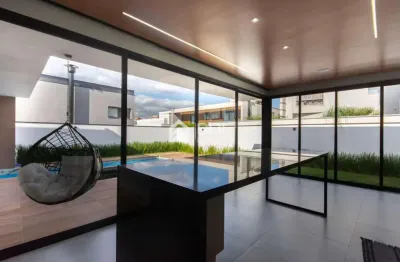 Casa em condomínio fechado com 4 quartos à venda na rua ettore rebecca, 161, alphaville dom pedro 2, campinas, 330 m2 por r$ 4.500.000