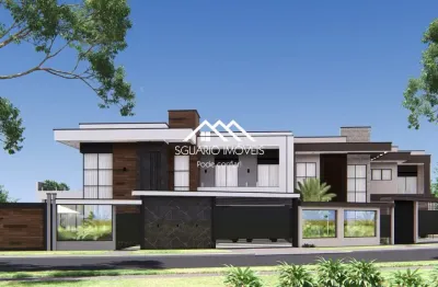 A partir de r$ 1.900.000 - sobrados alto padrão na planta com 3 suítes, 4 vagas, iguaçú, araucária/pr.