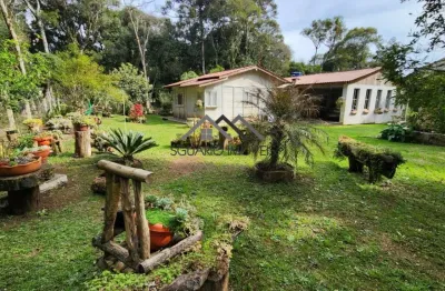 R$ 350 mil - chácara 12.000 m², casa 3 quartos, mina d'água e lago, tijucas do sul/pr.