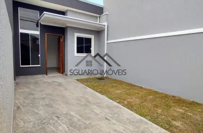 R$ 345 mil - casa nova e moderna com 44 m², 2 quartos e garagem, cic, curitiba/pr.