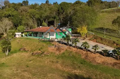 R$ 800 mil (estuda troca casa em guaratuba) - chácara 60.500 m², casa 200 m², 3 tanques, contenda/pr.