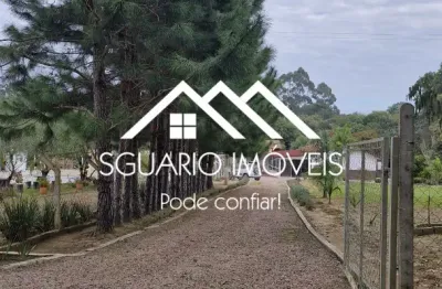 R$ 580 mil (estuda imóvel/veículo) - chácara plana 4.200 m², casa 3 qts, chimboveiro, mandirituba/pr.