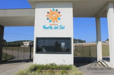 R$ 165 mil - terreno 200 m² em condomínio fechado (alto padrão), frente br 116, centro, mandirituba/pr.