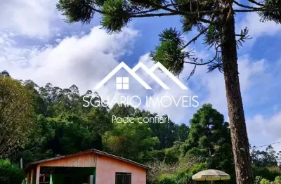 R$ 350 mil - chácara 24.200 m², casa alvenaria,tanque de peixes, agudos do sul/pr.