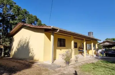 R$ 490 mil - chácara 20.000 m², casa 2 quartos, tanque de peixes, documentada, mandirituba/pr.