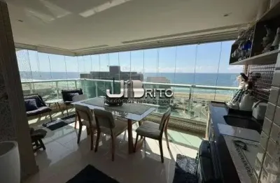 Apartamento 113 m²| 3  quartos com suíte| varanda gourmet| vista mar| armação