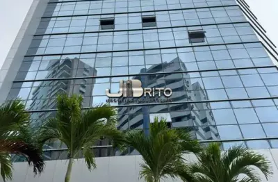 Sala ampla conjugada 64 m²|  2  vagas cobertas| mobiliada à venda- alto do parque/ itaigara