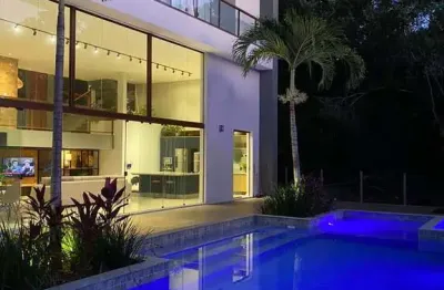Casa em condomínio fechado com 5 quartos à venda na rua não informada., açu da torre, mata de são joão, 380 m2 por r$ 3.200.000