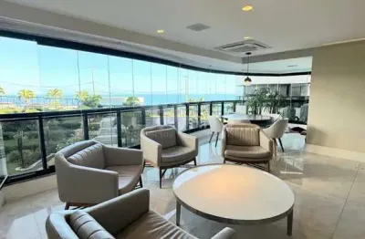 Maravilhoso 4 suítes 330 m² vista mar porteira fechada- morro ipiranga