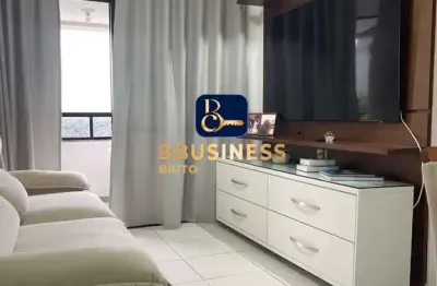 Apartamento 3/4 no Imbuí – 74m², Andar Alto, Mobiliado e 2 Vagas cobertas
