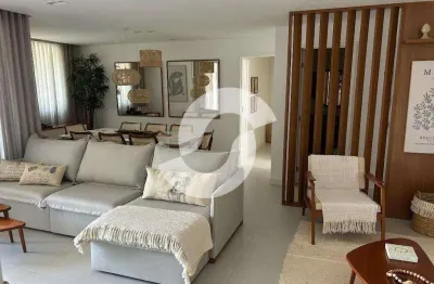 Apartamento à venda em niterói, charitas, com 4 quartos, 130,87m²