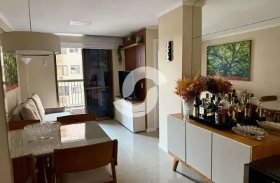 Apartamento à venda em niterói, centro, com 3 quartos, 75m²