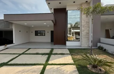 Linda casa terrea com 3 suites, escritório e piscina no condominio residencial evidencias em indaiatuba sp