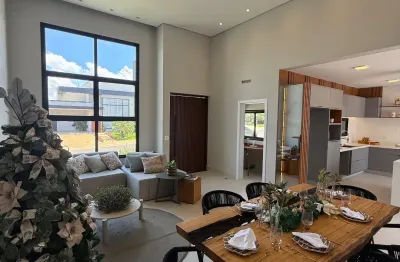 Casa toda mobiliada e decorada no condominio dona maria jose em indaiatuba sp