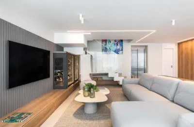 Apartamento para venda em curitiba, juvevê, 4 dormitórios, 4 suítes, 5 banheiros, 2 vagas
