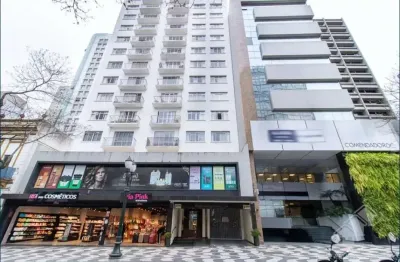 Apartamento para locação em curitiba, centro, 2 dormitórios, 2 banheiros, 1 vaga