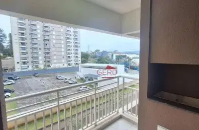 Apartamento com 1 dormitório para alugar, 63 m² por r$ 5.593,36/mês - alphaville empresarial - barueri/sp