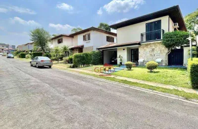Casa contemporânea no cond. carmel (sp ii) – 4 dorms, 3 suítes, gourmet, lazer completo e vista para app – cotia/sp