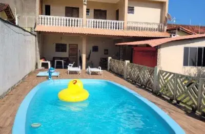 Casa com 3 dormitórios à venda, 120 m² por r$ 380.000,00 - jardim regina - itanhaém/sp