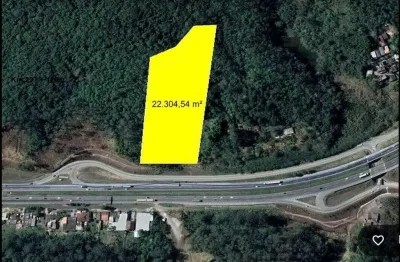 Área de 22.304 m² à venda na regis bittencourt - itapecerica da serra, sp - frente para rodovia!