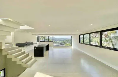 Casa de luxo moderna no cond. são paulo ii ? 4 suítes, gourmet e piscina!