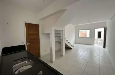 Sobrado novo com 2 dormitórios à venda, 65 m² - chácara rincão - cotia/sp