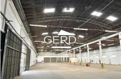 Galpão para locação com excelente infraestrutura, construído em terreno de 6.217 m², com área construída de 4.316 m²