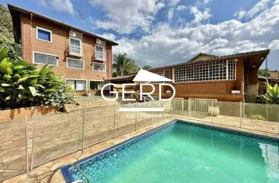 Aluguel – casa 5 suítes com piscina e gourmet no dom henrique ii cotia: mobiliada!