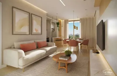 Apartamento para venda em joinville, santo antônio, 3 dormitórios, 1 suíte, 2 banheiros, 2 vagas