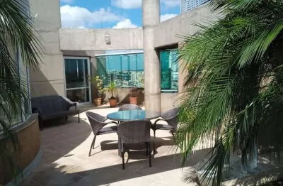 Cobertura para venda em santo andré, jardim, 5 dormitórios, 4 suítes, 7 banheiros, 4 vagas