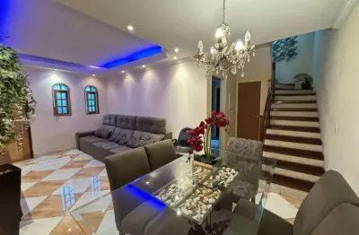 Sobrado para venda em são bernardo do campo, jordanópolis, 2 dormitórios, 1 suíte, 3 banheiros, 3 vagas